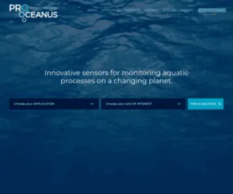 Pro-Oceanus.com(Pro-Oceanus Systems Inc) Screenshot