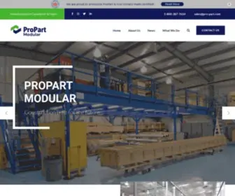 Pro-Part.com(Manufactured in Canada for 40 Years) Screenshot