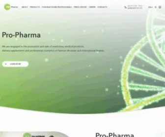 Pro-Pharma.com.ua(Про) Screenshot