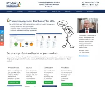 Pro-Productmanagement.com(Product Management Software) Screenshot