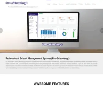 Pro-SchoolmGt.com(School Management Software) Screenshot