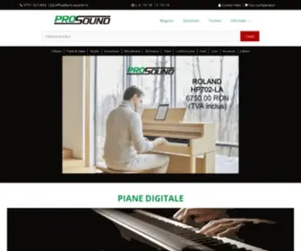 Pro-Sound.ro(Magazin de instrumente muzicale) Screenshot