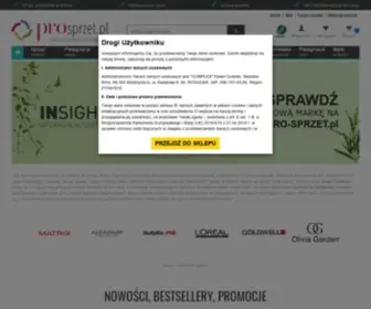 Pro-SPrzet.pl(Sklep fryzjerski i hurtownia online) Screenshot