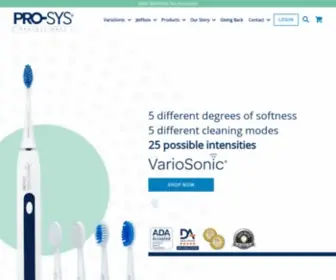 Pro-SYS.com(Electric Toothbrushes) Screenshot