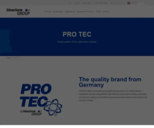 Pro-Tec-Deutschland.com(öl) Screenshot