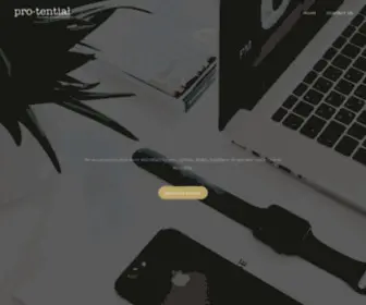 Pro-Tential.com.au(Pro-tential Pty Ltd) Screenshot
