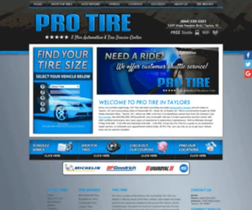 Pro-Tire.net(Pro Tire) Screenshot