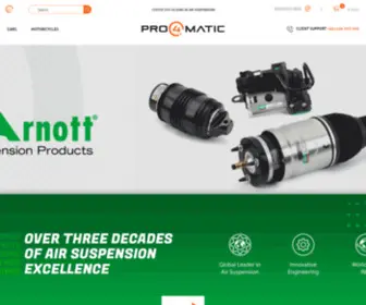 Pro4Matic.com(Air Suspensions Products and Shock Absorber) Screenshot