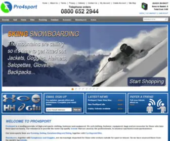 Pro4Sport.co.uk(pro4sport) Screenshot