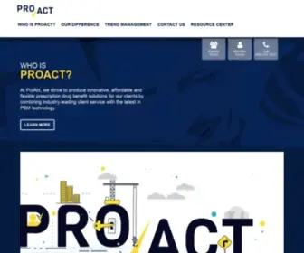 Proactbenefits.com(ProAct) Screenshot