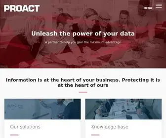 Proact.eu(Delivering business agility since 1994) Screenshot