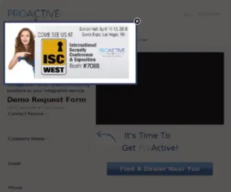Proactive-CCTV.com(Video Surveillance Backup) Screenshot