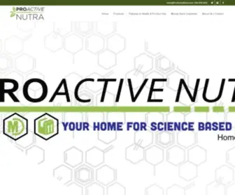 Proactivenutra.com(ProActive Nutra) Screenshot