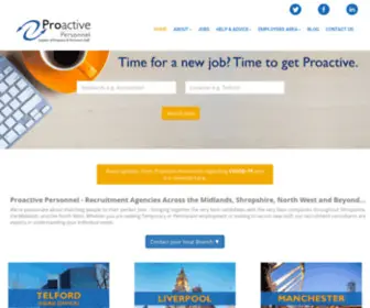 Proactivepersonnel.net(Proactive Personnel) Screenshot