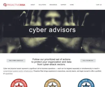 Proactiverisk.com(Proactiverisk) Screenshot