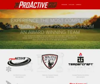 Proactivesports.com(The ProActive Sports Group) Screenshot