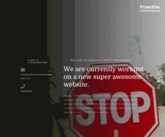 Proactivetrafficmanagement.co.nz(Proactive Traffic Management in Auckland) Screenshot