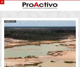 Proactivo.com.pe(Revista ProActivo) Screenshot