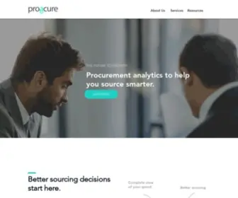 Proacure.com(Proacure Corp) Screenshot