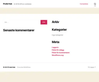 Proadhub.se(ProAd Hub) Screenshot