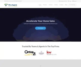 Proagentsolutions.com(Real Estate Agents Software) Screenshot