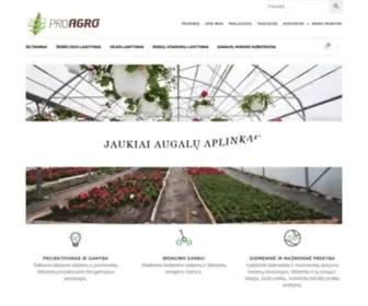 Proagro.lt(Jaukiai augalų aplinkai) Screenshot