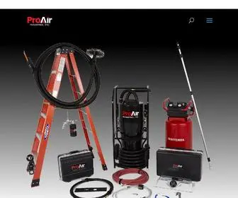 Proaireq.com(Best Rated Air Duct Cleaning Equipment Company) Screenshot