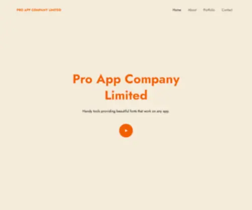 Proapps.org(Pro App Company Limited) Screenshot
