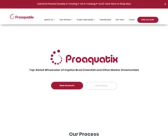 Proaquatix.com(Proaquatix) Screenshot
