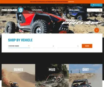 Proarmor.com(PRO ARMOR ATV) Screenshot