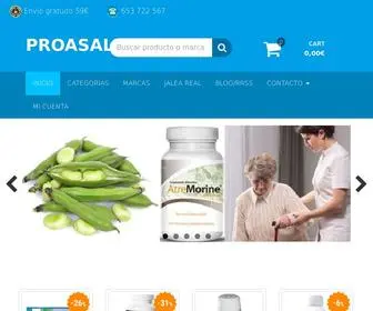 Proasalud.com(ProaSalud Tu Herbolario de Confianza) Screenshot