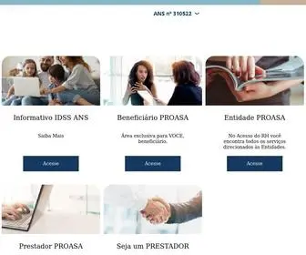 Proasa.org.br(Programa Adventista de Saúde) Screenshot