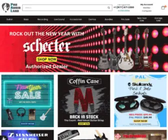 Proaudioland.com(Fender) Screenshot