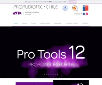 Proaudiotecchile.com(Proaudiotec Chile) Screenshot