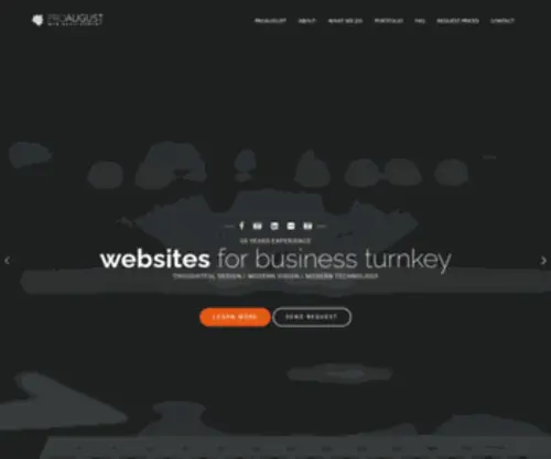 Proaugust.com(ProAugust Web Design) Screenshot