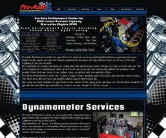 Proautoperformancecenter.com(Lucash Racing Engines Engine Building) Screenshot