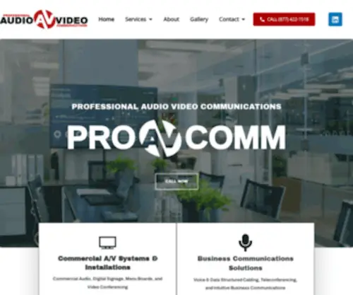 ProavComm.com(Proavcomm Inc) Screenshot