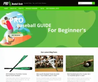 Probaseballguide.com(Baseball News) Screenshot