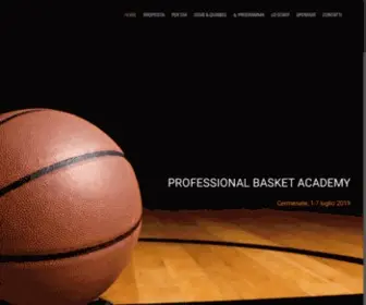 Probasketacademy.com(Avada App) Screenshot