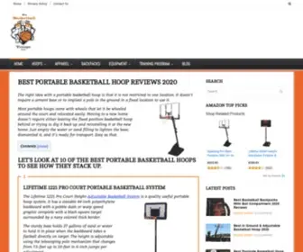 Probasketballtroops.com(Our Top Review Guide of Portable Basketball Hoop) Screenshot