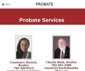 Probateresourceservices.com(PROBATE) Screenshot