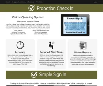 Probationcheckin.com(Probation Check In) Screenshot