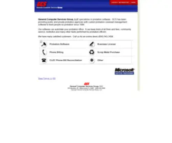 Probationsoftware.com(General Computer Services Group) Screenshot