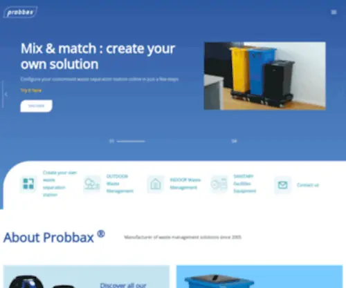 Probbax.com(Fabricant) Screenshot