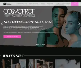 Probeauty.org(The Professional Beauty Association) Screenshot