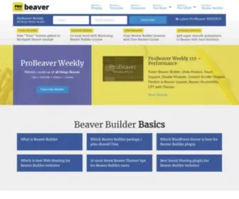 Probeaver.com(Beaver Builder plugin & theme resources) Screenshot