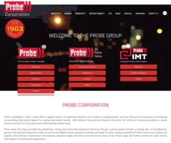 Probegroup.co.za(Probe Group) Screenshot