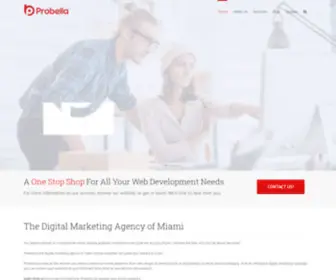 Probella.com(Digital Marketing Company) Screenshot