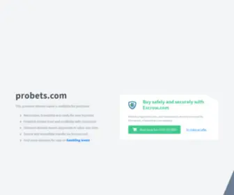 Probets.com Screenshot