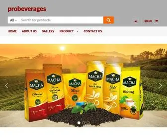 Probeverages.com(Forsale Lander) Screenshot